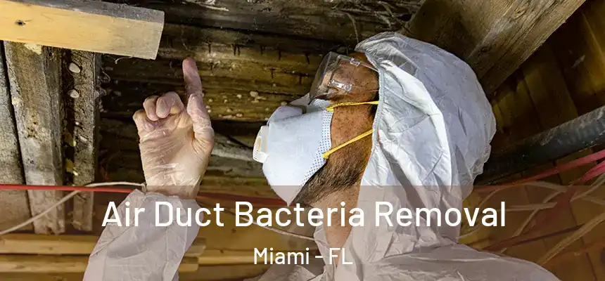 Air Duct Bacteria Removal Miami - FL