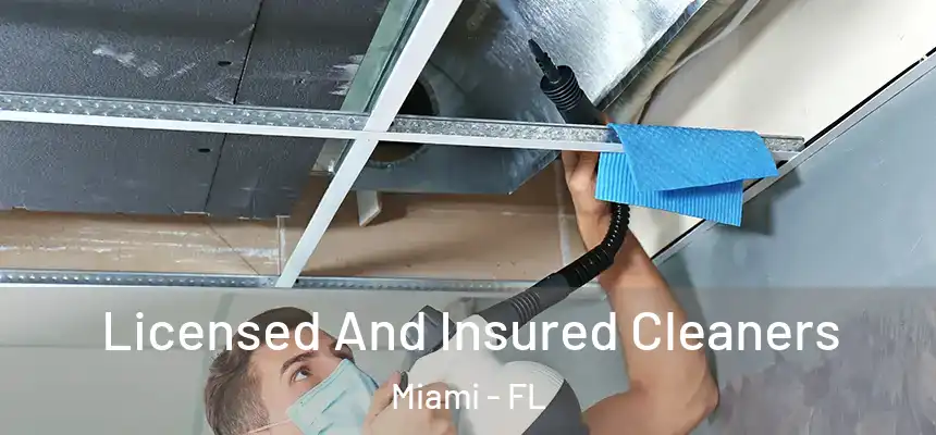 Licensed And Insured Cleaners Miami - FL